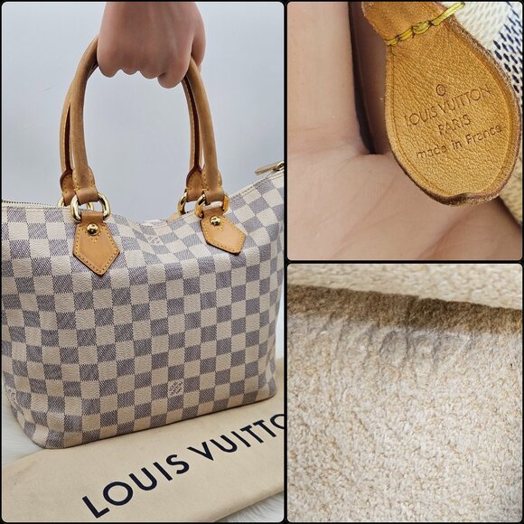 Louis Vuitton Damier Azur Saleya PM Tote Bag - Picture 3 of 17
